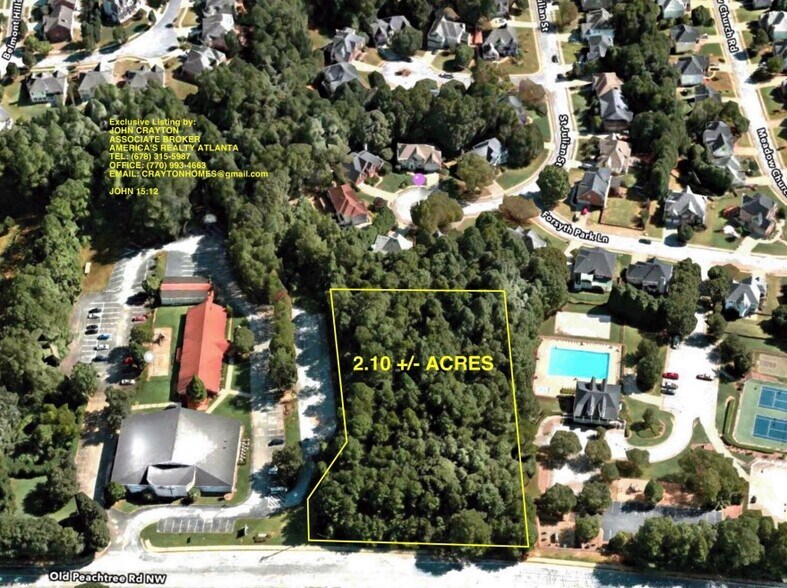 More Photos Of 1365 Old Peachtree Rd NW, Suwanee Land For Sale