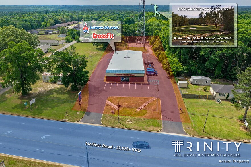More Photos Of 6901 Moffett Rd, Mobile Showroom For Lease