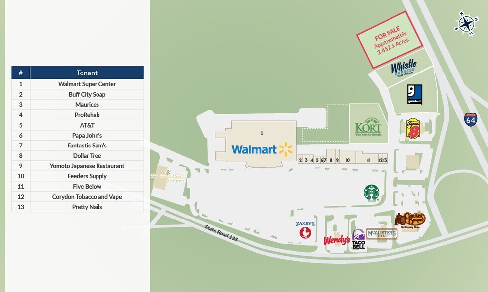 More Photos Of Interstate 64 @ Pacer Court, Corydon Land For Lease