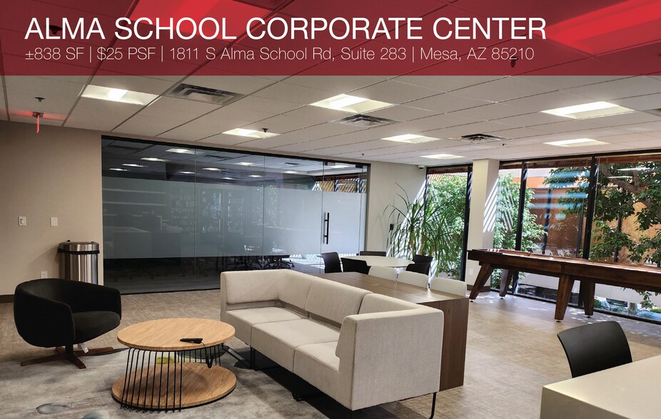 Primary Photo Of 1811 S Alma School Rd, Mesa Office For Lease