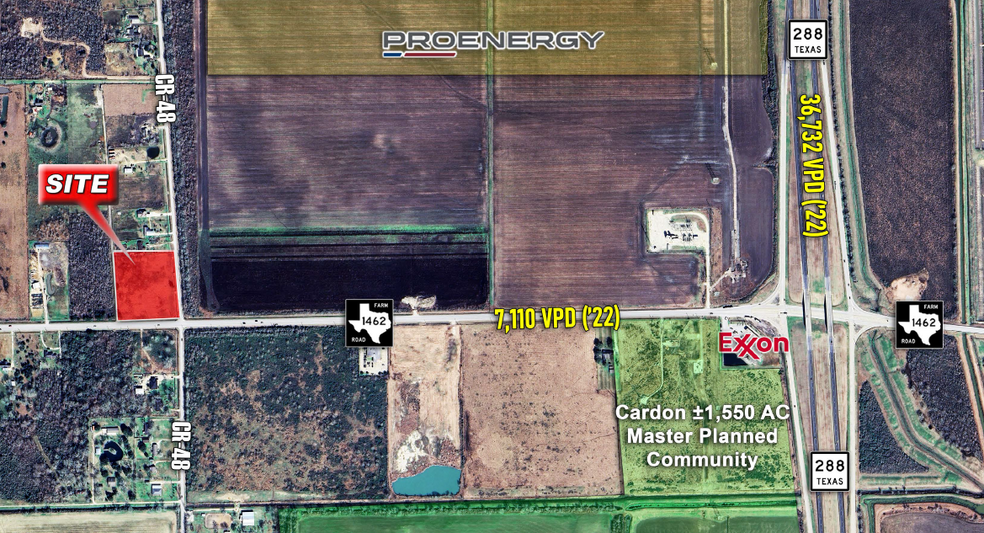 Primary Photo Of NWC of FM 1462 & CR-48, Rosharon Land For Sale