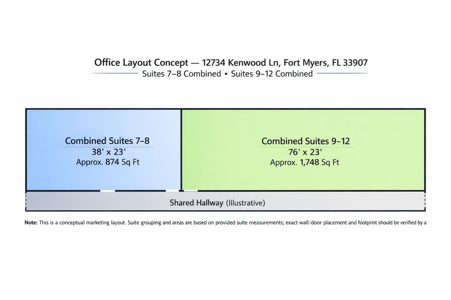 More Photos Of 12734 Kenwood Ln, Fort Myers Office For Sale