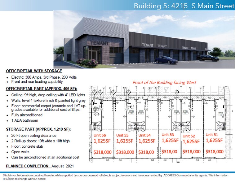 More Photos Of 4231 S Main St, Stafford Storefront Retail Office For Lease