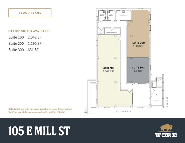 More Photos Of 105 E Mill St, New Braunfels Office For Lease