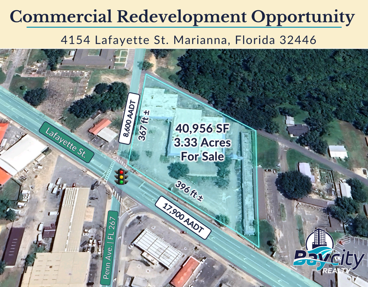 Primary Photo Of 4154 Lafayette St 0, Marianna General Retail For Sale