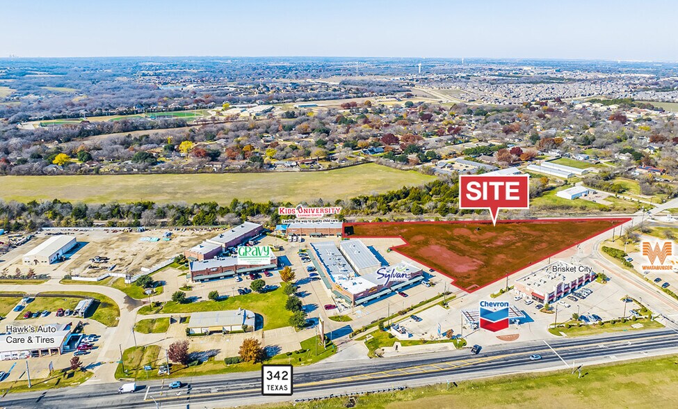 Primary Photo Of 205 S Main St, Red Oak Land For Sale