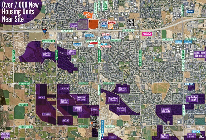 More Photos Of I-84 & Meridian Rd, Meridian Unknown For Lease