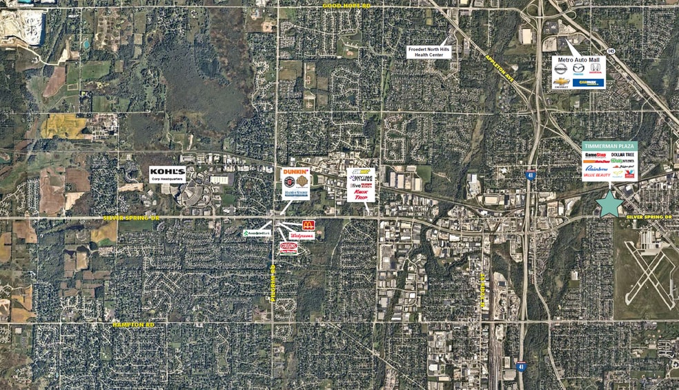More Photos Of 10330 W Silver Spring Dr, Milwaukee Freestanding For Lease
