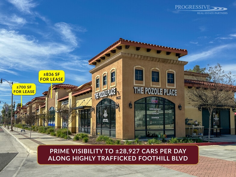 Primary Photo Of 9606-9622 Foothill Blvd, Rancho Cucamonga Unknown For Lease
