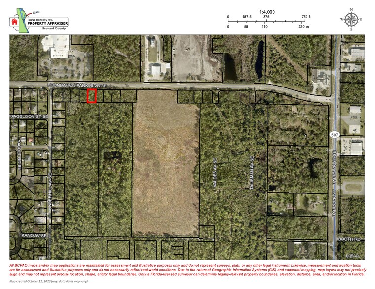 More Photos Of 1434 Foundation Park SE, Palm Bay Land For Sale