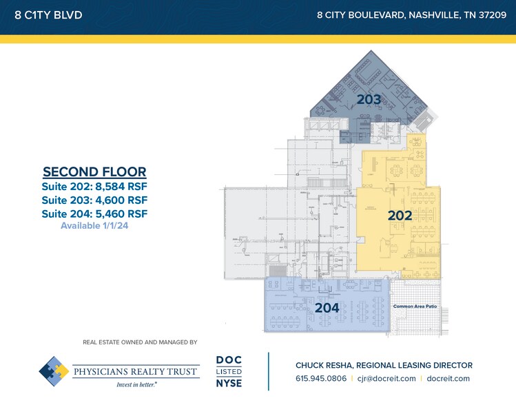 More Photos Of 8 City Blvd, Nashville Office For Lease