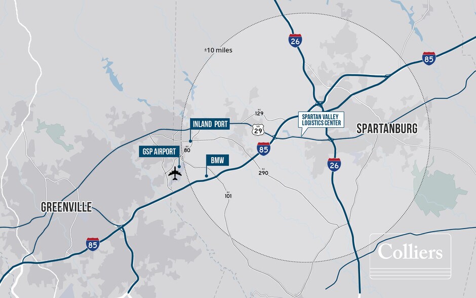 More Photos Of 0 Fairforest Clevedale Rd, Spartanburg Industrial For Lease
