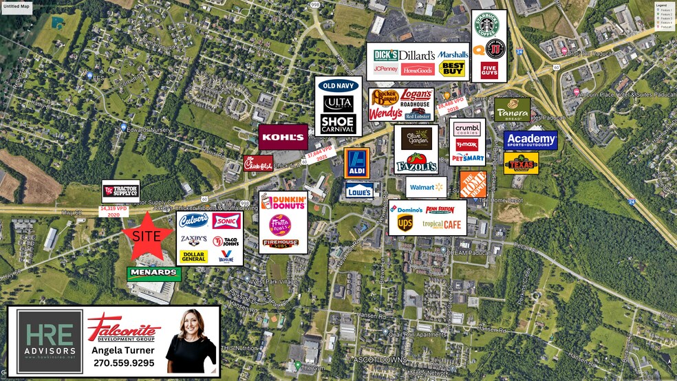 Primary Photo Of 5360 US Highway 60 W, Paducah Land For Sale