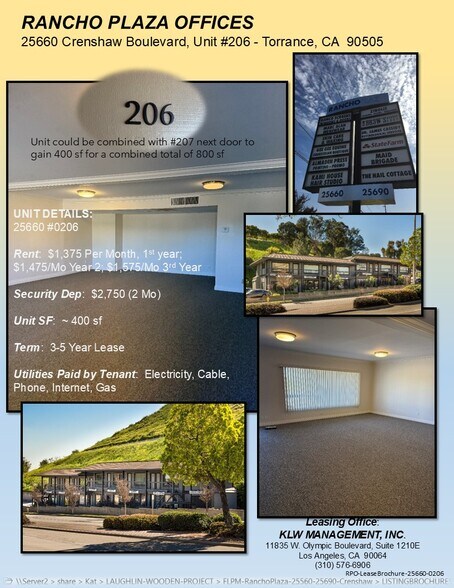 More Photos Of 25660 Crenshaw Blvd, Torrance Office Residential For Lease