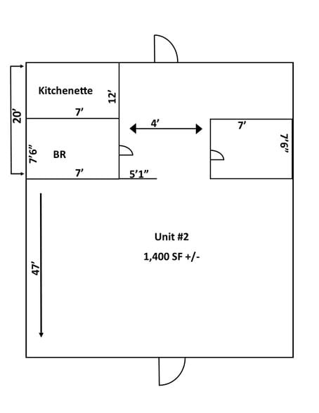 More Photos Of 4600 E 10th St, Greenville General Retail For Lease