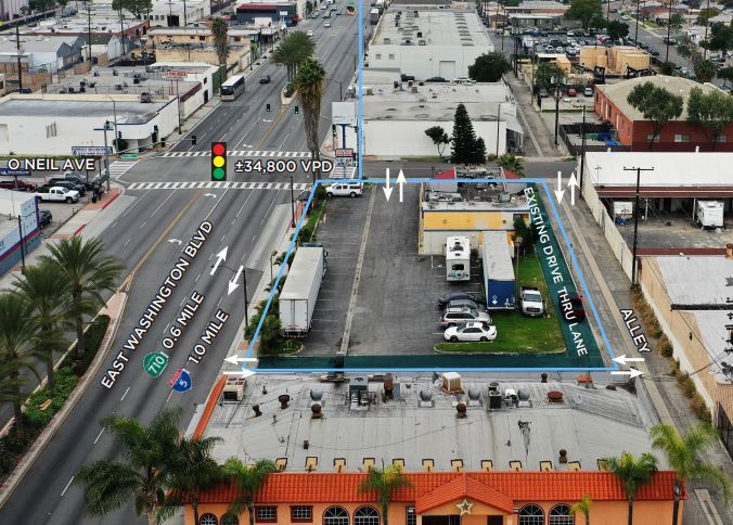 More Photos Of 5401 E Washington Blvd, Commerce Fast Food For Lease