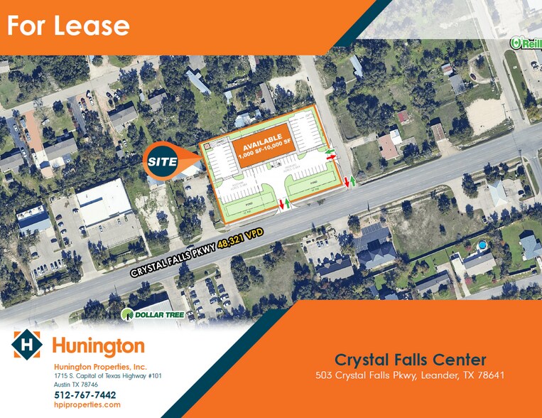 Primary Photo Of 503 Crystal Falls Pky, Leander Storefront For Lease