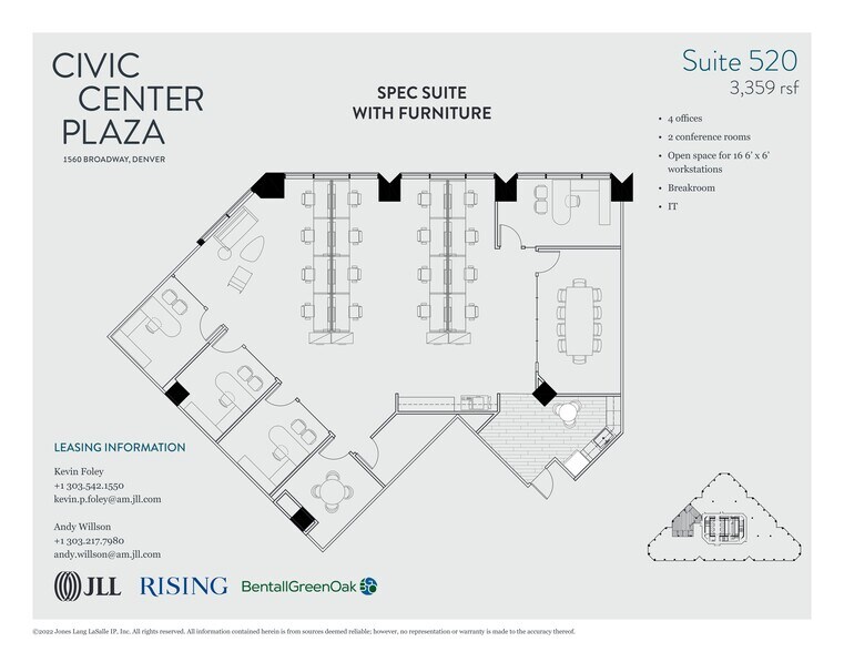 More Photos Of 1560 Broadway, Denver Coworking Space