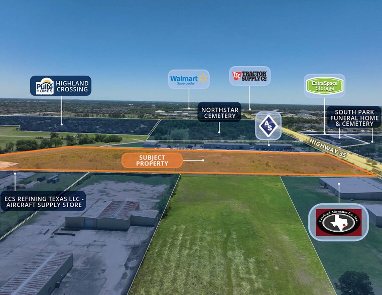 More Photos Of Highway 35, Pearland Land For Sale