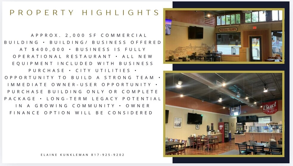 More Photos Of 1013 Halsell St, Bridgeport Restaurant For Sale