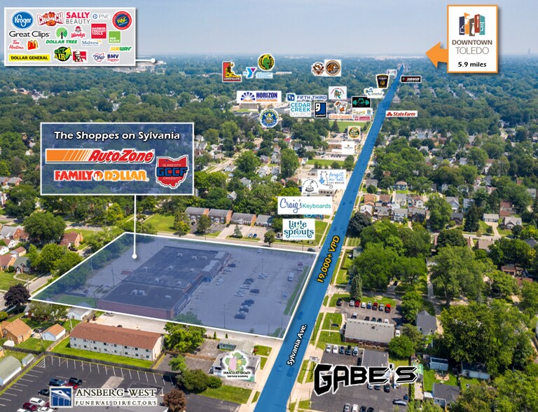 More Photos Of 2936-2944 W Sylvania Ave, Toledo Unknown For Lease