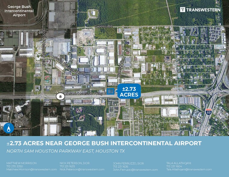 Primary Photo Of N Beltway 8 & Vickery Dr, Houston Land For Sale