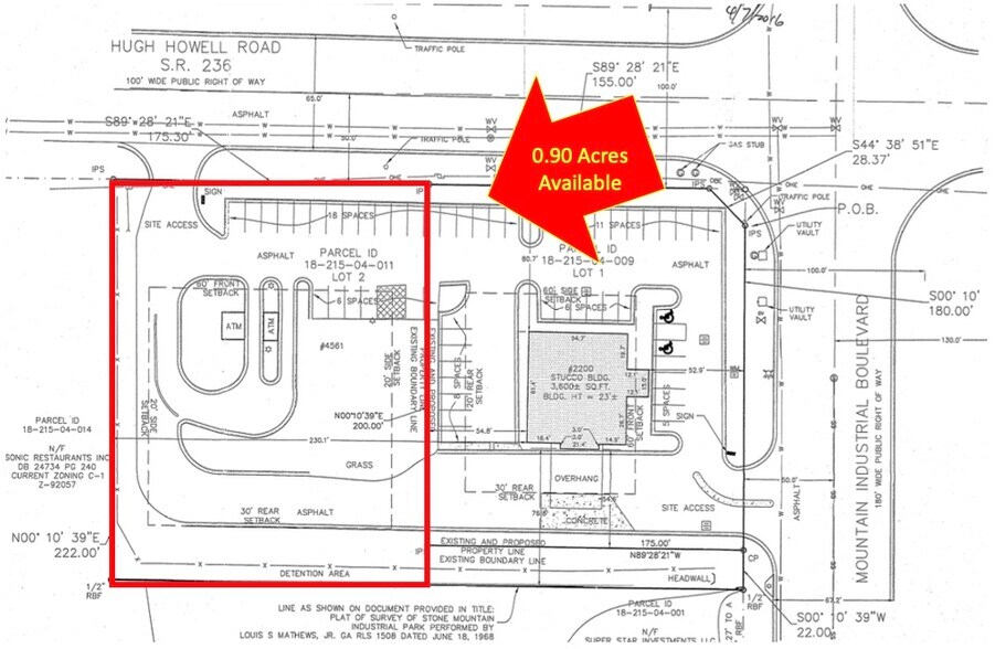 More Photos Of 4561 Hugh Howell, Tucker Land For Lease