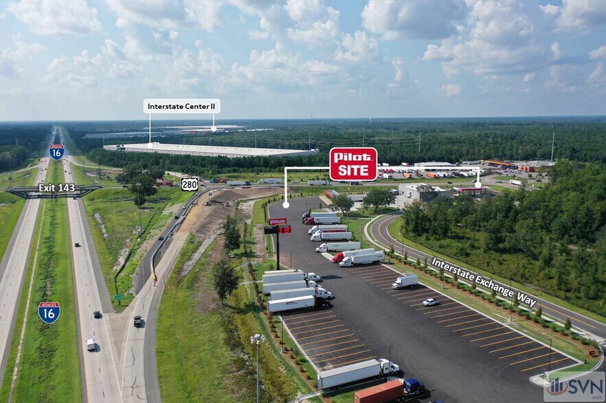 More Photos Of I-16 and US Highway 280, Ellabell Land For Sale