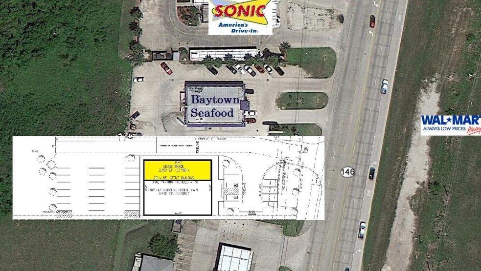More Photos Of 8831 N Highway 146, Baytown Storefront For Lease