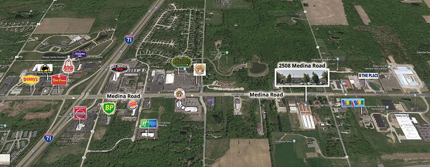 More Photos Of 2494-2508 Medina Rd, Medina Office For Lease