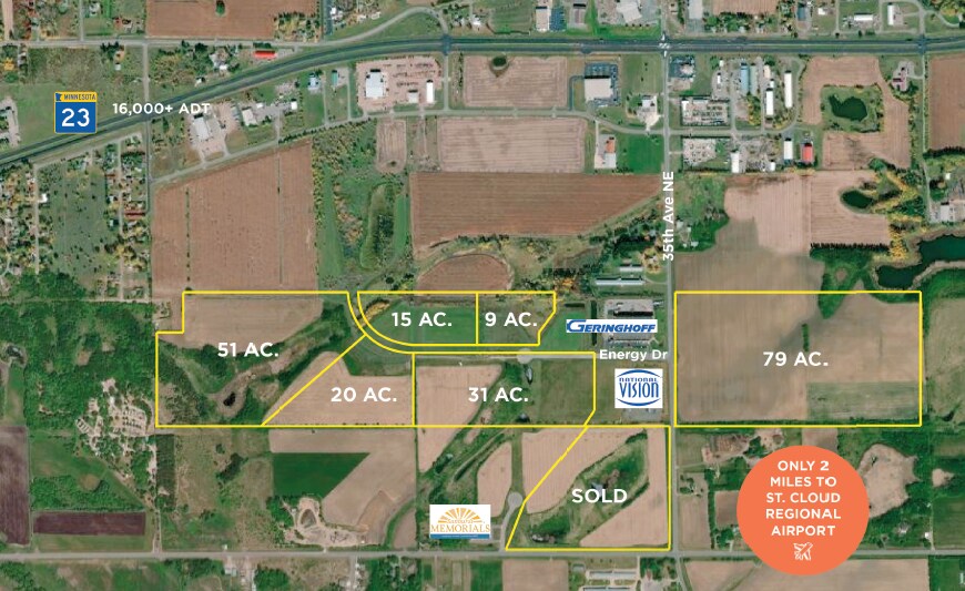 More Photos Of Energy Dr, Saint Cloud Land For Sale