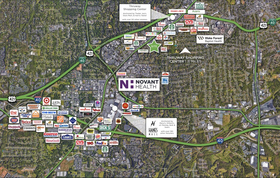 More Photos Of 551-563 S Stratford Rd, Winston-Salem Freestanding For Lease