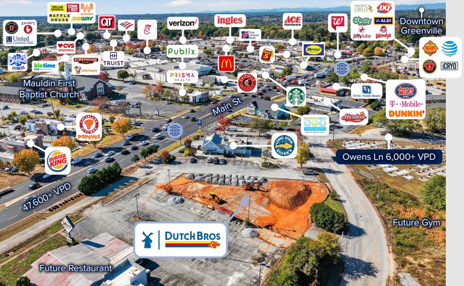 More Photos Of 203 S Main St, Mauldin General Retail For Sale