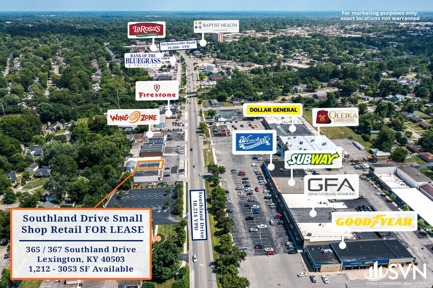 More Photos Of 365-373 Southland Dr, Lexington Freestanding For Lease
