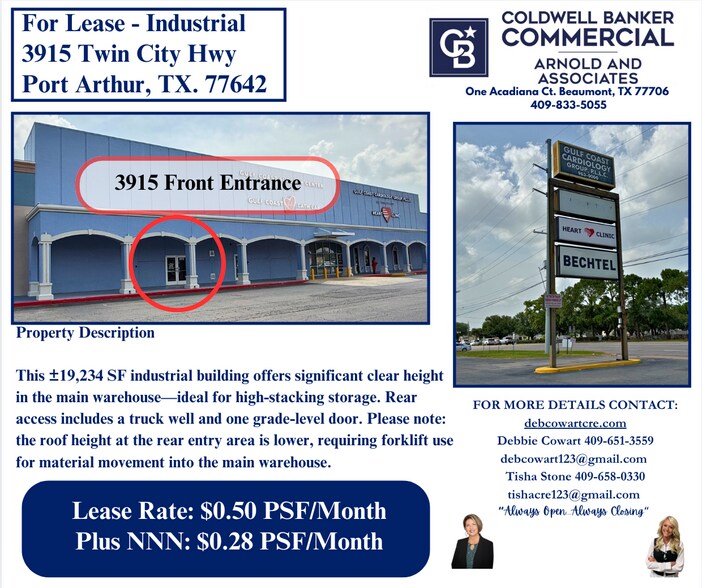Primary Photo Of 3719-3931 N Twin City Hwy, Port Arthur Storefront Retail Office For Lease