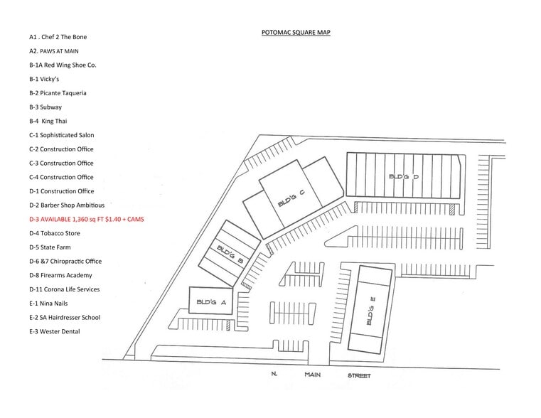 More Photos Of 623 N Main St, Corona Storefront For Lease
