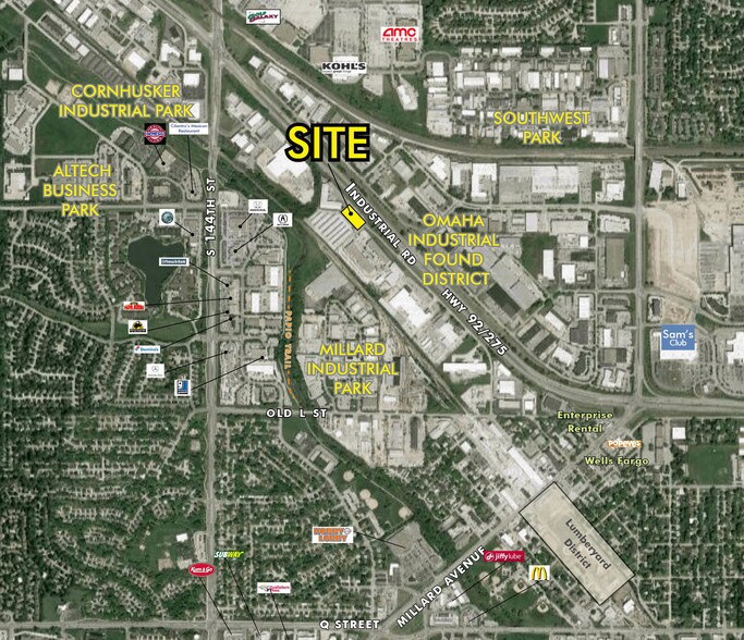 More Photos Of 14007-14015 Industrial Rd, Omaha Light Distribution For Lease