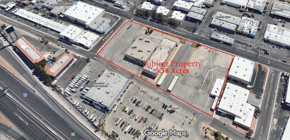 Primary Photo Of 2753 S Highland Dr, Las Vegas Land For Sale