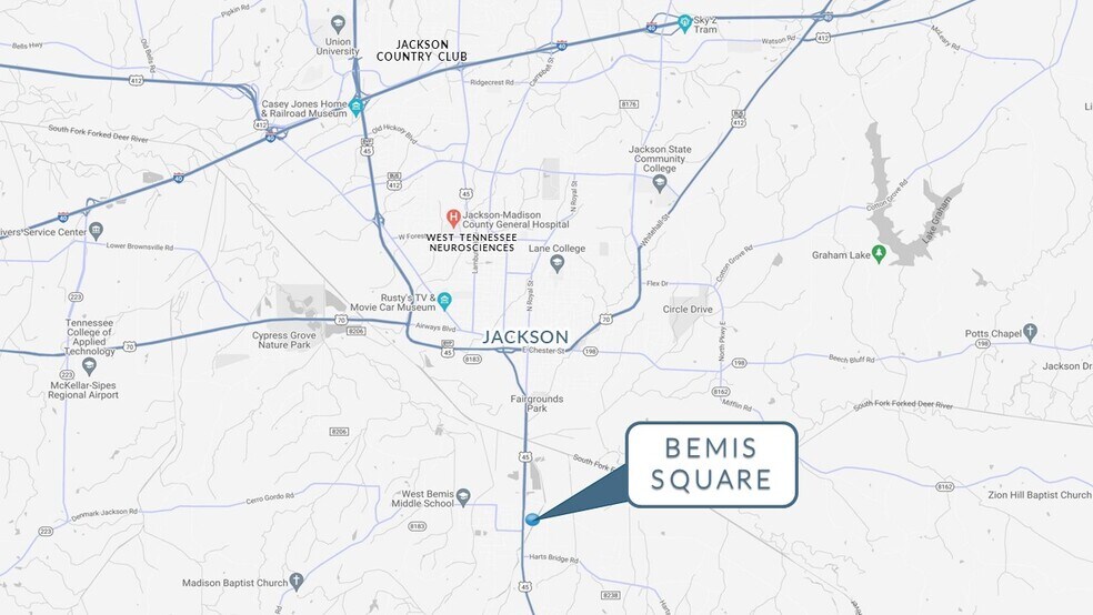 More Photos Of 1340 S Highland Ave, Jackson Unknown For Lease