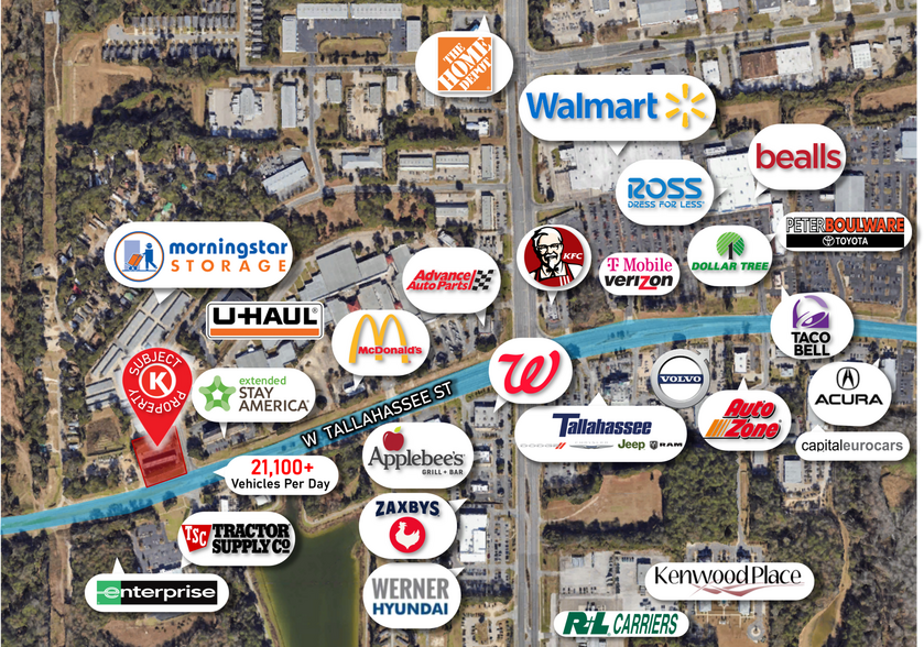 More Photos Of 5712 W Tennessee St, Tallahassee Convenience Store For Sale