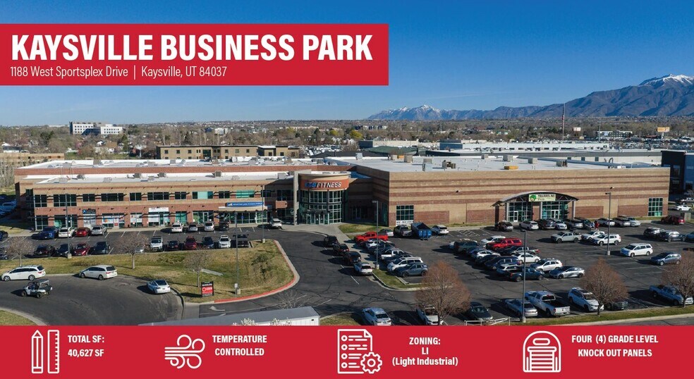 Primary Photo Of 1188-1190 W Sportsplex Dr, Kaysville Office For Lease