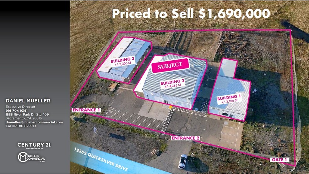More Photos Of 12355 Quicksilver Dr, Rancho Cordova Warehouse For Sale