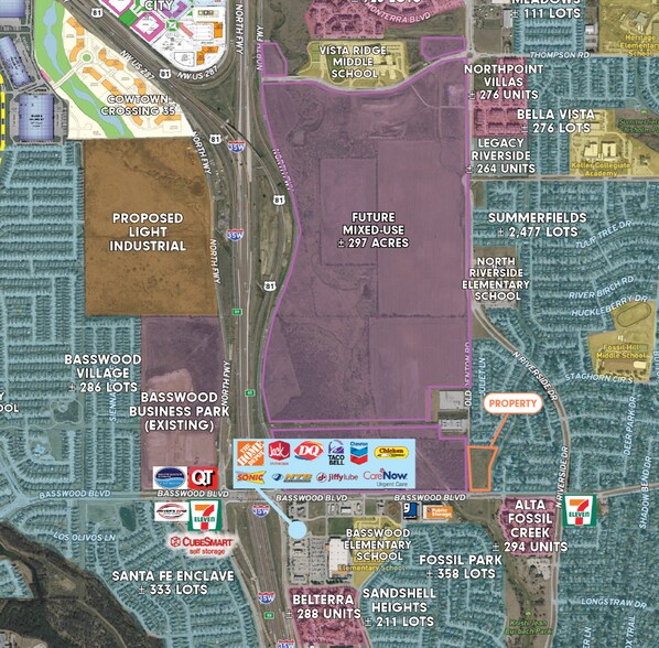 More Photos Of 7401 N. Riverside Dr., Fort Worth Land For Sale