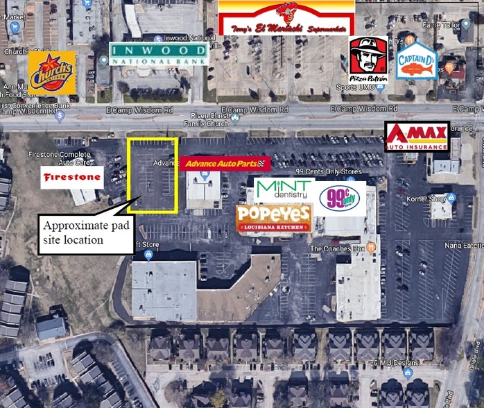 Primary Photo Of E Camp Wisdom Rd, Duncanville Land For Lease