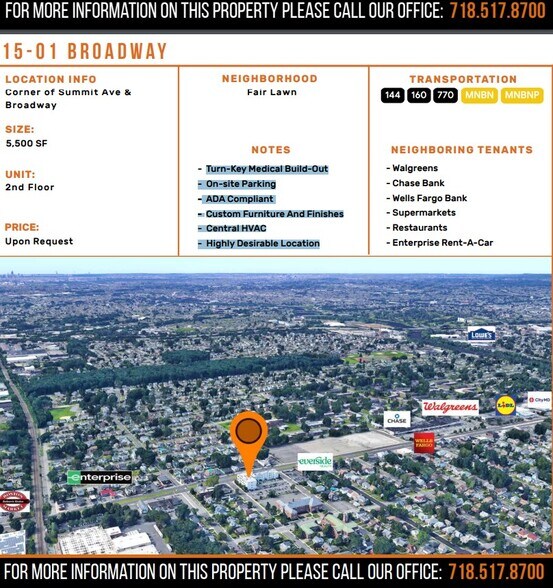 More Photos Of 15-01 Broadway, Fair Lawn Medical For Sale