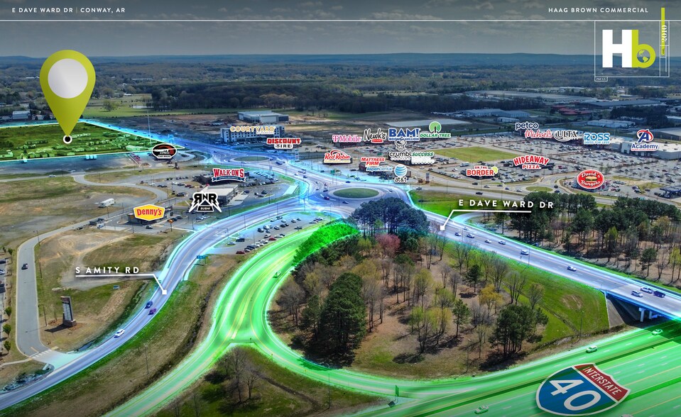 More Photos Of 1310 E Dave Ward Dr, Conway Land For Sale