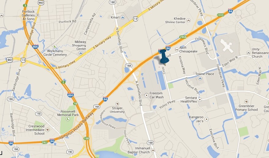 More Photos Of 1400 Crossways Blvd, Chesapeake Medical For Lease