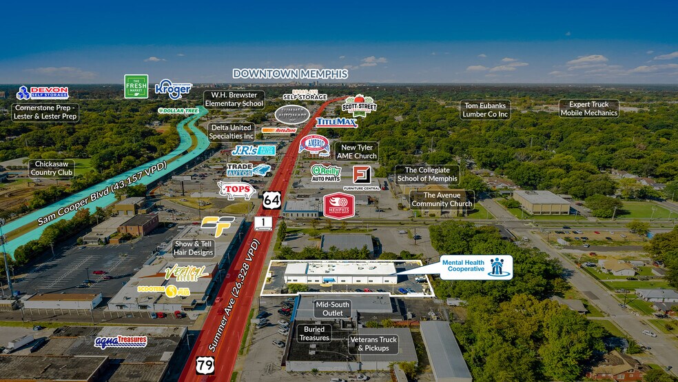 More Photos Of 3430 Summer Ave, Memphis Medical For Sale