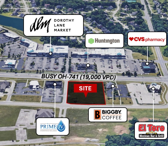 More Photos Of Gardner Rd & SR 741, Springboro Restaurant For Lease