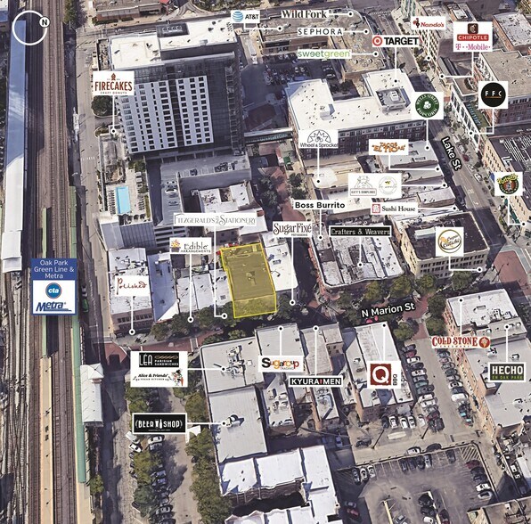 More Photos Of 113-115 N Marion St, Oak Park General Retail For Sale